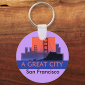 SAN FRANCISCO Schlüsselanhänger (Vorderseite)