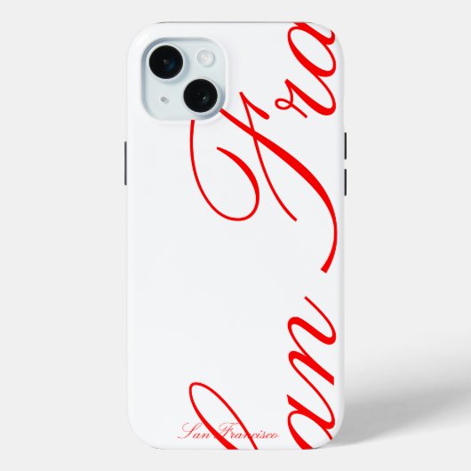San Francisco - schöner iPhone-Fall Case-Mate iPhone Hülle (Rückseite)