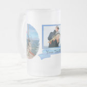 San Francisco Segeln und Angeln 0869 Mattglas Bierglas (Vorderseite Links)