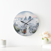 San Francisco-Seilbahn Große Wanduhr (Zuhause)