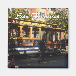 San Francisco-Seilbahn Magnet