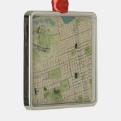 San Francisco Silbernes Ornament (Rechts)