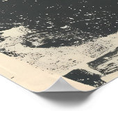 San Francisco Silhouetten - Goldenes Tor Reflektio Poster (Ecke)