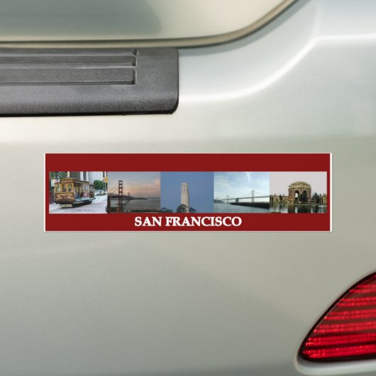 San Francisco Sites Autoaufkleber (Auf Auto)
