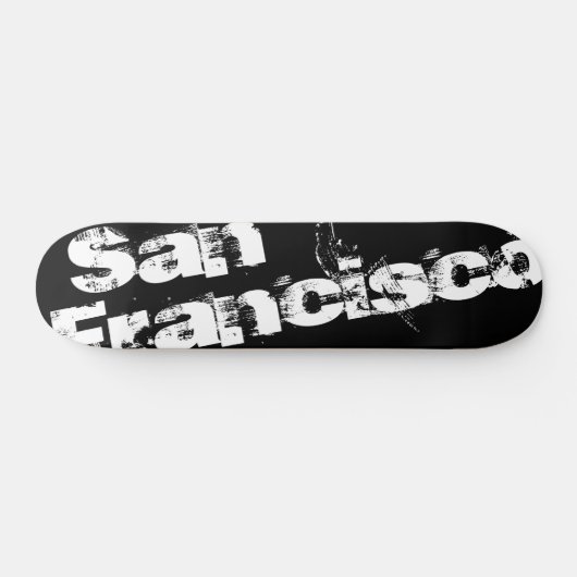 San Francisco Skateboard (Horizontal)
