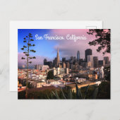San Francisco Skyline #12 Postcard Postkarte (Vorne/Hinten)