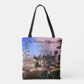 San Francisco Skyline #12 - Volldrucktasche Tasche (Rückseite)