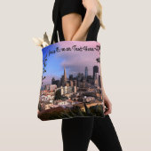 San Francisco Skyline #12 - Volldrucktasche Tasche (Von Nahem)