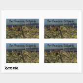 San Francisco Skyline #13-3 Stickers (Blatt)