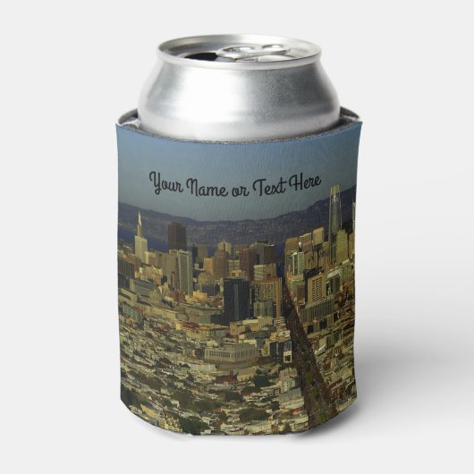 San Francisco Skyline #13 Can Cooler Dosenkühler (Kanne Vorderseite)