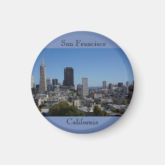 San Francisco Skyline #1 Magnet (Vorne)
