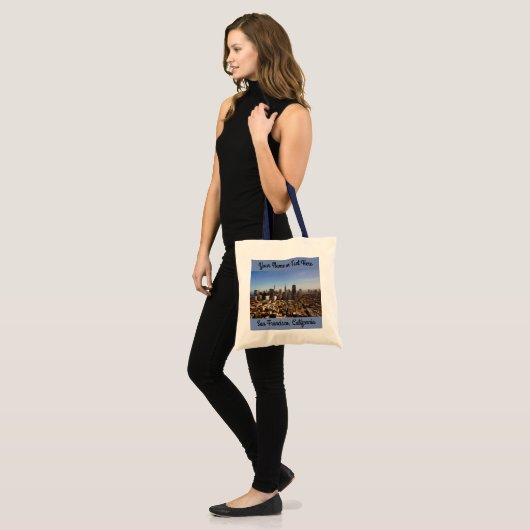 San Francisco Skyline #8-1 Tote Bag Tragetasche (Vorderseite (Model))