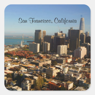 San Francisco Skyline #9-2 Stickers