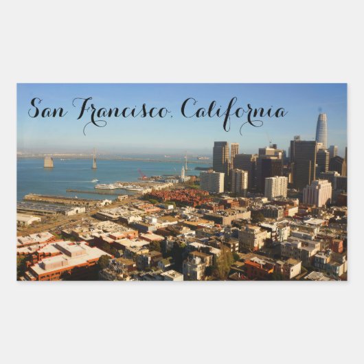 San Francisco Skyline #9-3 Stickers (Vorderseite)