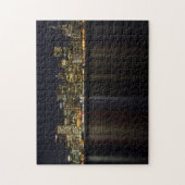 San Francisco Skyline am Nachtpuzzlespiel Puzzle (Vertikal)