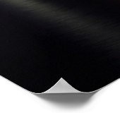 San Francisco Skyline an der Nachtwand Poster (Ecke)