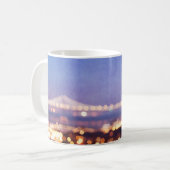 San Francisco Skyline Bokeh Lights Tasse (Vorderseite Links)
