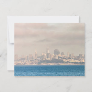 San Francisco Skyline Cityscape Postkarte
