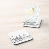 San Francisco Skyline Getränkeuntersetzer (Rechte Seite)