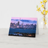 San Francisco Skyline-Gruß-Karte Karte (Gelbe Blume)
