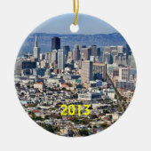 San Francisco Skyline Holiday Ornament (Vorne)