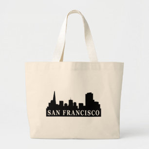 San Francisco Skyline Jumbo Stoffbeutel
