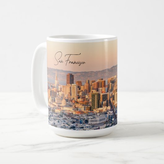 San Francisco Skyline Kaffeetasse (Vorderseite Links)