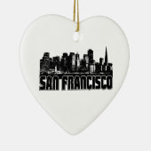 San Francisco Skyline Keramikornament (Rechts)