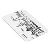 San Francisco Skyline Magnet (Rechte Seite)
