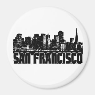 San Francisco Skyline Magnet
