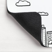 San Francisco Skyline Mousepad (Ecke)