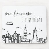 San Francisco Skyline Mousepad (Vorne)