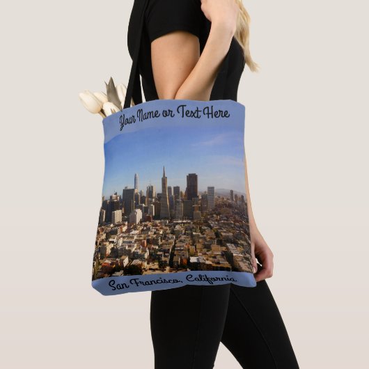 San Francisco Skyline Nr. 8-1 Alle über Print Toag Tasche (Von Nahem)