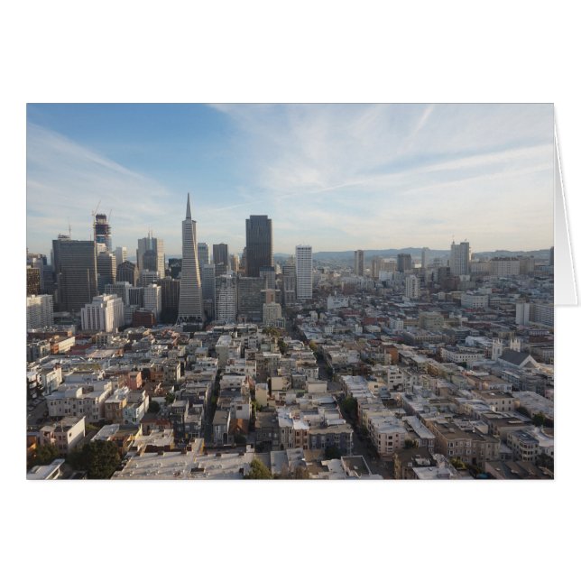 San Francisco Skyline Panorama (Vorderseite (Horizontal))