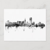 San Francisco Skyline Postcard Postkarte (Vorderseite)