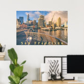 San Francisco Skyline Poster (Heimbüro)
