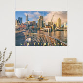 San Francisco Skyline Poster (Küche)