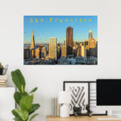 San Francisco Skyline Poster (Heimbüro)