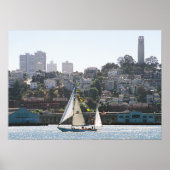 San Francisco Skyline Poster (Vorne)