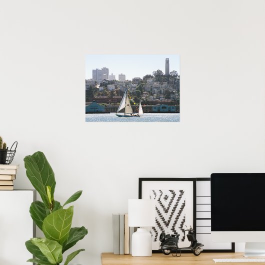 San Francisco Skyline Poster (Heimbüro)