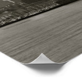 San Francisco Skyline Poster (Ecke)