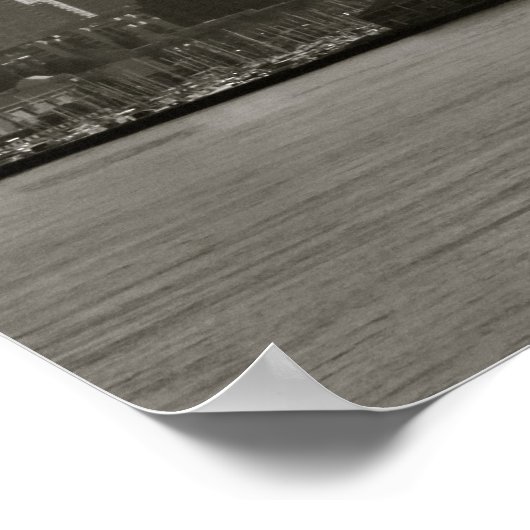 San Francisco Skyline Poster (Ecke)