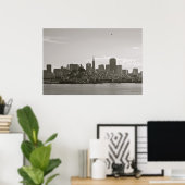 San Francisco Skyline Poster (Heimbüro)