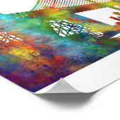 SAN FRANCISCO SKYLINE POSTER (Ecke)