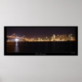 San Francisco Skyline Poster (Vorne)