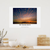 San Francisco Skyline Poster (Küche)