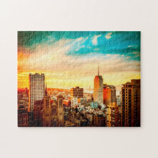 San Francisco Skyline. Puzzle (Horizontal)