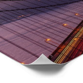 San Francisco Skyline | SF Gloden Gate Bridge Poster (Ecke)