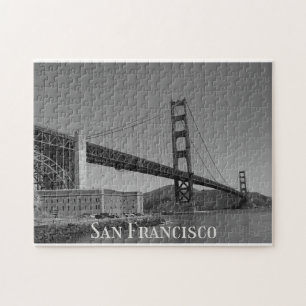 San Francisco Skyline   SF Gloden Gate Bridge Puzzle