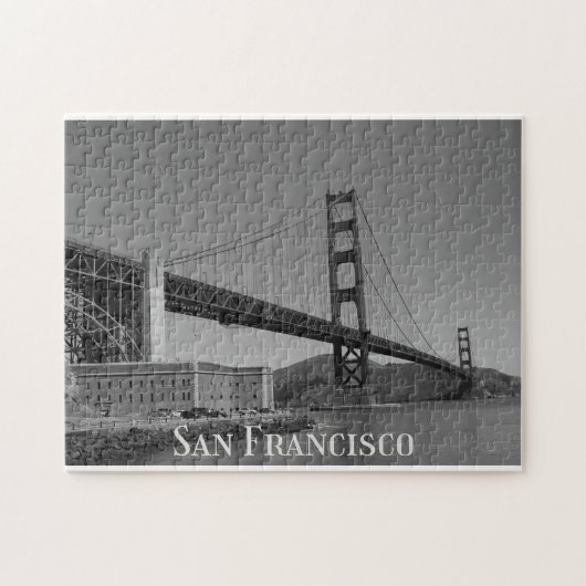 San Francisco Skyline | SF Gloden Gate Bridge Puzzle (Horizontal)
